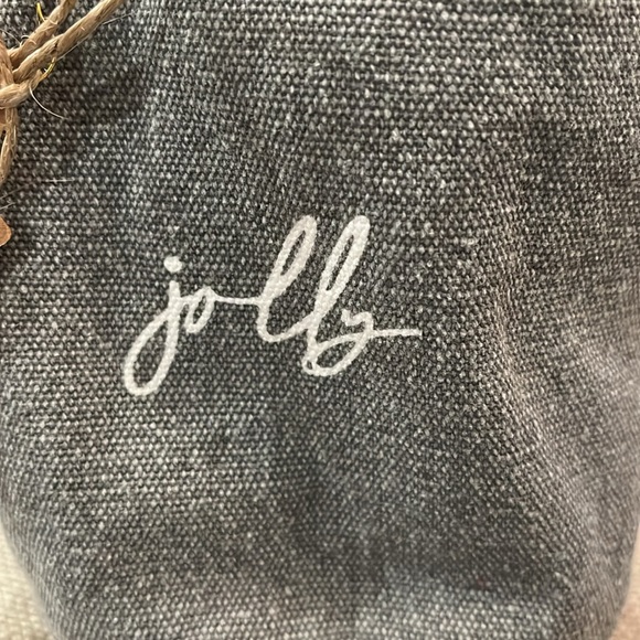 Mud Pie Gray Tartan Towel Bucket Set/NWT - Picture 5 of 9